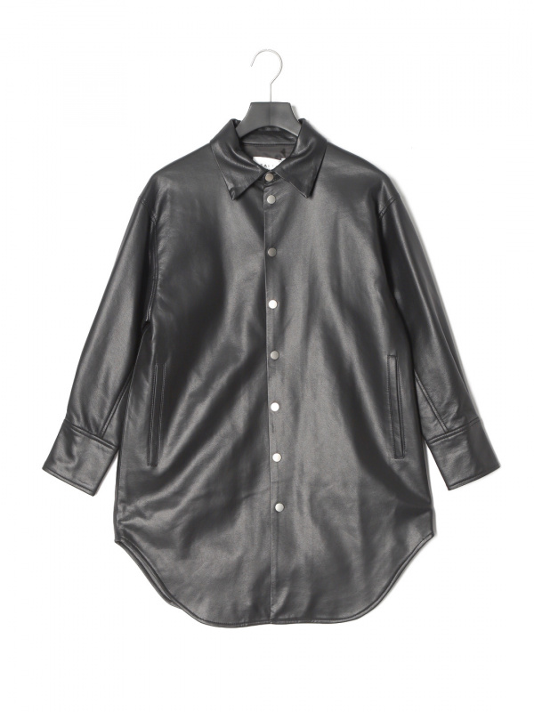 SALTPLUSJAPAN
ECO LEATHER SHIRT