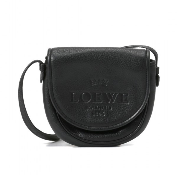 LOEWE ヘリテージ レザー ショルダーバッグ