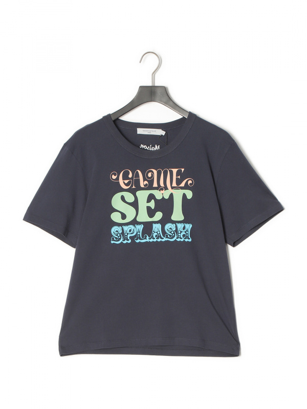 MAISON KITSUNE
半袖Tシャツ GAME SET SPLASH COMFORT TEE-SHIRT