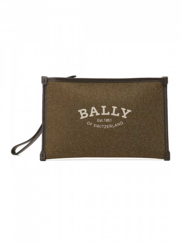 BALLY MEN
クラッチバッグ BENERY.NA FABRIC FABRIC DEEP MOSS 50