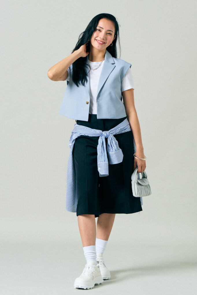 ROPE PICNIC
ショート丈ジレ（UVカット）