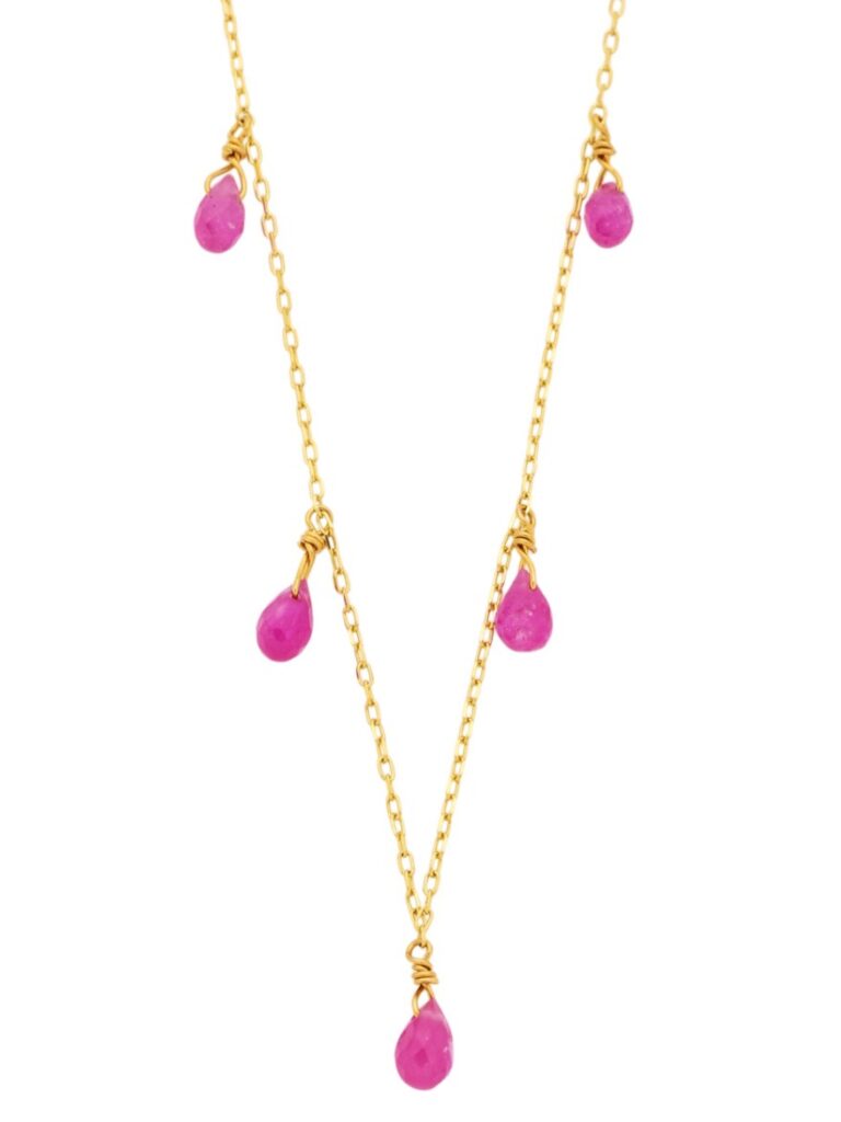 irise coffret
K10YG [Rouge] ルビー ネックレス
