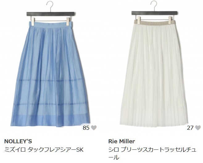 「夏スカート」の人気アイテム