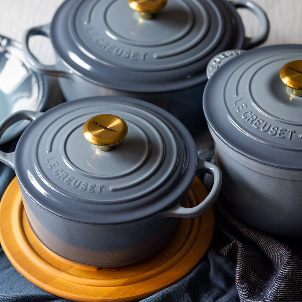Le Creuset（ル・クルーゼ）　ココット　シャンブレー