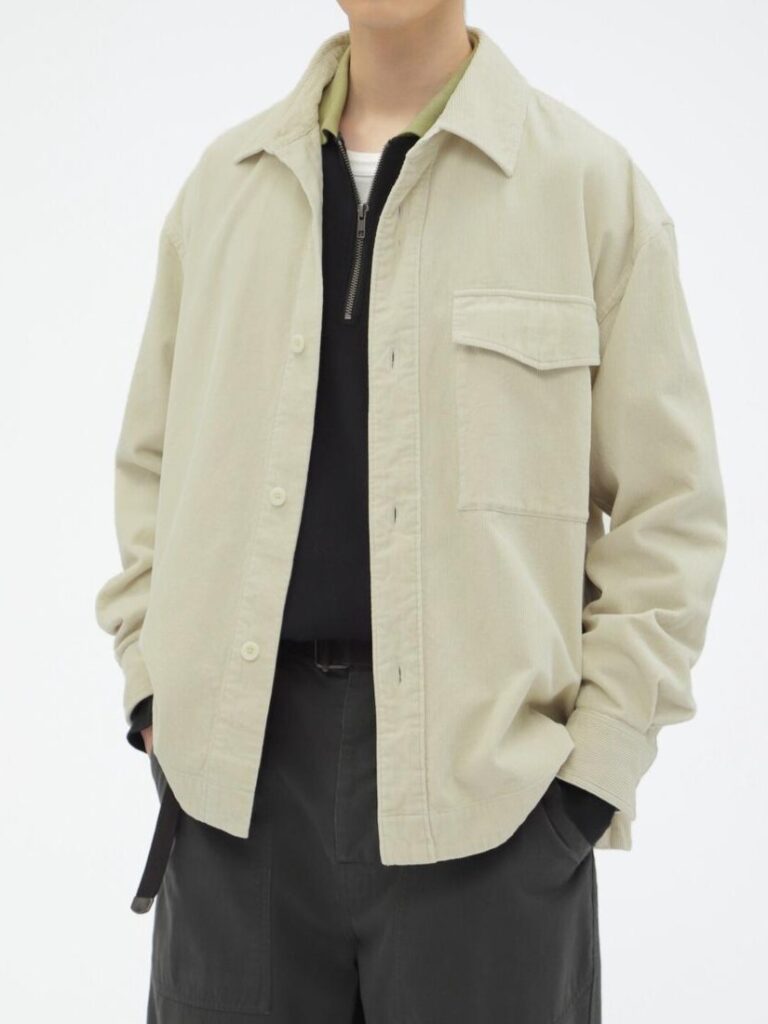 DRY COTTON 　NEEDLECORD
MARGARET HOWELL（マーガレット・ハウエル）
シャツ