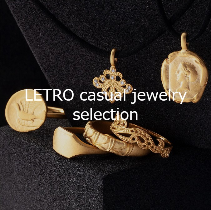 LETRO 24金 純金 24K ジュエリー
