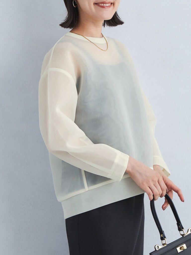 green label relaxing
シアー ダンボール コクーン プルオーバー