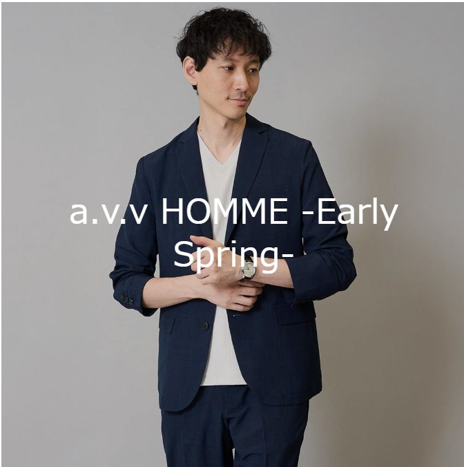a.v.v HOMME -Early Spring-
