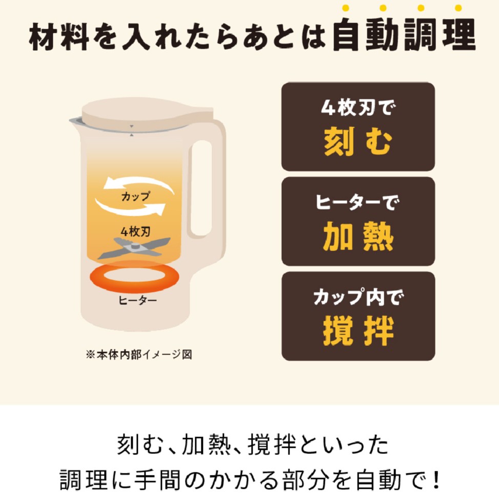 recolte/自動調理ポット。