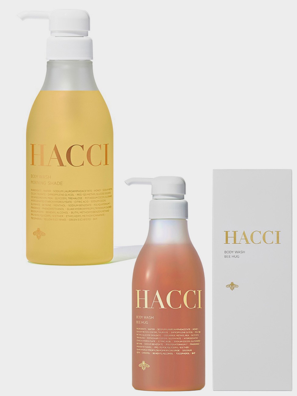 HACCI ハッチ ボディウォッシュ ビーハグ&モーニングシェイド