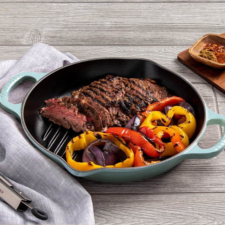LE CREUSET（ル・クルーゼ）シグニチャー ディープ・ラウンド・グリル