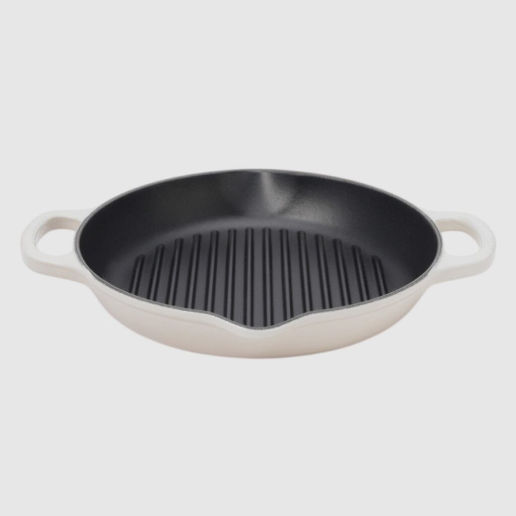 
Le Creuset Cocotte
シグニチャー ディープ・ラウンド・グリル 25cm （カラー：メレンゲ）